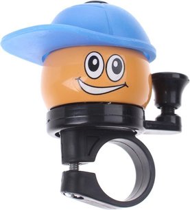 Bike Fun fietsbel - Blauw - Metaal - 6cm - Rond Bike Fun fietsbel - Blauw - Metaal - 6cm - Rond