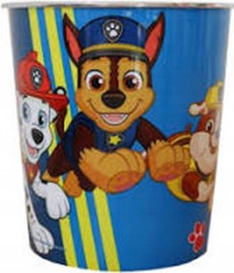 Kinderprullenbak "PAW Patrol" - Multicolor - Kunststof - ø 21 x h 22 cm - Prullenbak - Afvalbak - Bureau - Kantoor - Kerstcadeau - Sinterklaascadeau Kinderprullenbak "PAW Patrol" - Multicolor - Kunststof - ø 21 x h 22 cm - Prullenbak - Afvalbak - Bureau - Kantoor - Kerstcadeau - Sinterklaascadeau