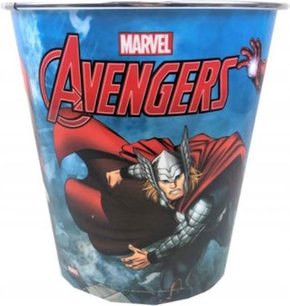 Kinderprullenbak "Marvel Avengers" - Multicolor - Kunststof - ø 21 x h 22 cm - Prullenbak - Afvalbak - Bureau - Kantoor - Kerstcadeau - Sinterklaascadeau Kinderprullenbak "Marvel Avengers" - Multicolor - Kunststof - ø 21 x h 22 cm - Prullenbak - Afvalbak - Bureau - Kantoor - Kerstcadeau - Sinterklaascadeau