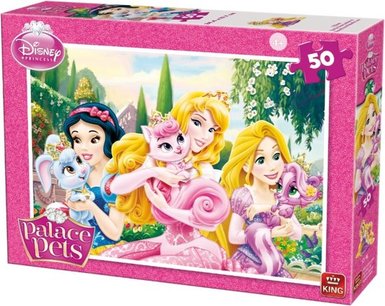 Disney Princess Palace Pets puzzel - Roze / Multicolor - Karton - 50 Stukjes - vanaf 4 jaar - Speelgoed - Puzzel - Cadeau - Kerstcadeau - Sinterklaascadeau Disney Princess Palace Pets puzzel - Roze / Multicolor - Karton - 50 Stukjes - vanaf 4 jaar - Speelgoed - Puzzel - Cadeau - Kerstcadeau - Sinterklaascadeau