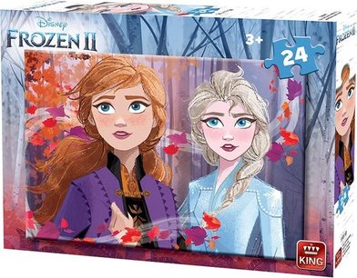 Frozen 2 Puzzel - Multicolor - 24 stukjes - vanaf 3 jaar - Speelgoed - Cadeau - Frozen - Disney - Kerstcadeau - Sinterklaascadeau Frozen 2 Puzzel - Multicolor - 24 stukjes - vanaf 3 jaar - Speelgoed - Cadeau - Frozen - Disney - Kerstcadeau - Sinterklaascadeau