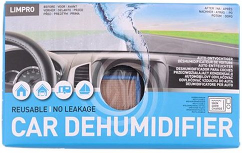 Auto-ontvochtiger - Multicolor / Blauw - Kunststof - 400g - Auto - Autoaccessoire - Autoschoonmaak - Schoonmaak Auto-ontvochtiger - Multicolor / Blauw - Kunststof - 400g - Auto - Autoaccessoire - Autoschoonmaak - Schoonmaak