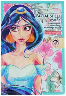 Disney Princess gezichtsmasker Jasmine - Multicolor - Kunststof - One Size - Spa - Ontspannen - Cadeau - Kerstcadeau - Sinterklaascadeau Disney Princess gezichtsmasker Jasmine - Multicolor - Kunststof - One Size - Spa - Ontspannen - Cadeau - Kerstcadeau - Sinterklaascadeau