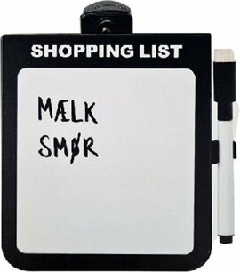 Whiteboard DIJK - Uitwisbaarbord - Weekplanner - School - Zwart/Wit - 12 x 14cm Whiteboard DIJK - Uitwisbaarbord - Weekplanner - School - Zwart/Wit - 12 x 14cm