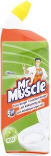 Mr Muscle Toiletreiniger fresh - Oranje / Wit - Kunststof - 750 ml - Set van 2 - Schoonmaken - Reinigen - Toilet - Toilettenreiniger Mr Muscle Toiletreiniger fresh - Oranje / Wit - Kunststof - 750 ml - Set van 2 - Schoonmaken - Reinigen - Toilet - Toilettenreiniger