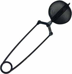 Thee ei - Zwart - Metaal - l 16 cm - Thee - Thee zetten - Theeleuten - Keuken Thee ei - Zwart - Metaal - l 16 cm - Thee - Thee zetten - Theeleuten - Keuken