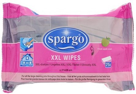 Vochtige schoonmaakdoekjes XXL appel geur - Roze / Wit - Kunststof - Set van 2 - Schoonmaken - Doekjes - Schoonmaakmiddel Vochtige schoonmaakdoekjes XXL appel geur - Roze / Wit - Kunststof - Set van 2 - Schoonmaken - Doekjes - Schoonmaakmiddel
