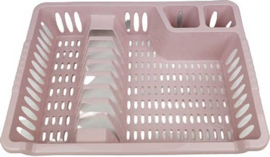 Afdruiprek SHEA - Roze - Kunststof - 40 x 29 x 6 cm - Afwassen - Serviesrek - Druiprek - Afdruiprek - Rek - Keuken Afdruiprek SHEA - Roze - Kunststof - 40 x 29 x 6 cm - Afwassen - Serviesrek - Druiprek - Afdruiprek - Rek - Keuken