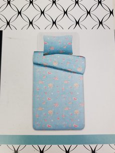 Dekbed overtrek Bloemetjes en takken eenpersoons JUNAID - Lichtblauw / Roze - Katoen / Polyester - 140 x 200 cm / 60 x 70 cm - Slapen - Bed - Beddenhoes - Bedhoes - Bedovertrek Dekbed overtrek Bloemetjes en takken eenpersoons JUNAID - Lichtblauw / Roze - Katoen / Polyester - 140 x 200 cm / 60 x 70 cm - Slapen - Bed - Beddenhoes - Bedhoes - Bedovertrek