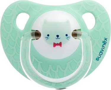 Suavinex 0-6M Latex Fopspeen met Kat Suavinex 0-6M Latex Fopspeen met Kat