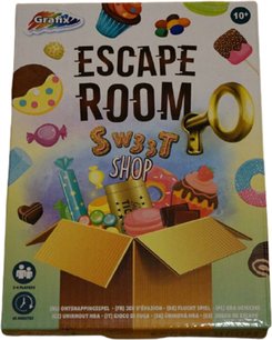 Escape Room spel "Sweet Shop" - Multicolor - Karton - 2-4 spelers - Ontsnappingsspel - Spel - Kerstcadeau - Spelletjes - Escaperoom Escape Room spel "Sweet Shop" - Multicolor - Karton - 2-4 spelers - Ontsnappingsspel - Spel - Kerstcadeau - Spelletjes - Escaperoom