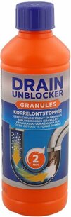Korrelontstopper voor verstopte afvoerbuizen - Oranje / Blauw - Korrels - 500g Korrelontstopper voor verstopte afvoerbuizen - Oranje / Blauw - Korrels - 500g