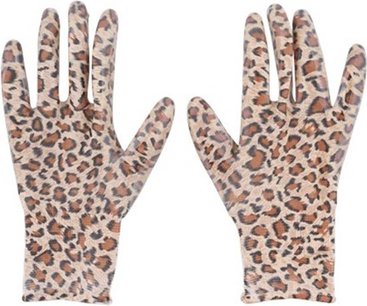 Tuinhandschoenen panter print - Lichtbruin / Zwart - Rubber - Maat M - Hanschoen - Handschoenen - Tuin - Tuinieren - Garden Tuinhandschoenen panter print - Lichtbruin / Zwart - Rubber - Maat M - Hanschoen - Handschoenen - Tuin - Tuinieren - Garden