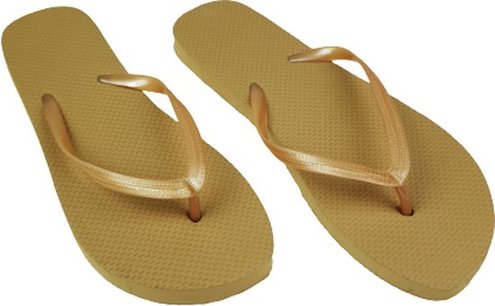 Slippers - Taupe - Maat 38/39 - Teenslippers - Inspired by Havaianas - Lente Slippers - Taupe - Maat 38/39 - Teenslippers - Inspired by Havaianas - Lente