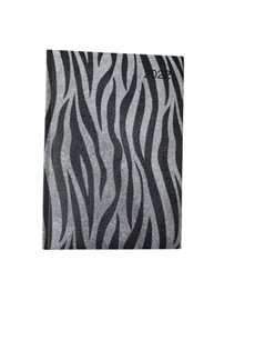 Bureau agenda 2022 met zebra print - Zwart / Wit - Karton / Papier - 14,5 x 20,5 cm Bureau agenda 2022 met zebra print - Zwart / Wit - Karton / Papier - 14,5 x 20,5 cm