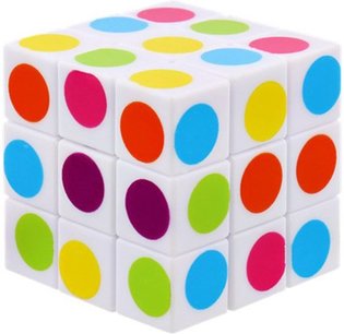 Magische Kubus - Rubik's cube - Multicolor - Kunststof - Puzzel - 3,5 x 3,5 x 3,5 cm Magische Kubus - Rubik's cube - Multicolor - Kunststof - Puzzel - 3,5 x 3,5 x 3,5 cm