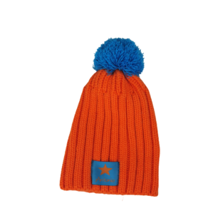 Muts ANTONIO - Oranje / Blauw - Unisex Muts ANTONIO - Oranje / Blauw - Unisex