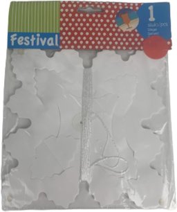 Festival slinger - Wit - 1 Stuk