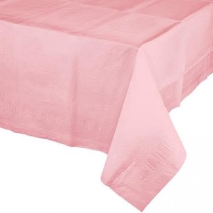 Tafelkleed BRYN - Roze - Vinyl - 137 x 274 cm Tafelkleed BRYN - Roze - Vinyl - 137 x 274 cm
