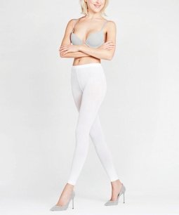 Legging - Panty - Wit - S/M - 36-40 - Kleding - Vrouwen - Kinderen - Outfit Legging - Panty - Wit - S/M - 36-40 - Kleding - Vrouwen - Kinderen - Outfit