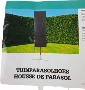 Tuinparasolhoes - Zwart - 170 x 50 cm