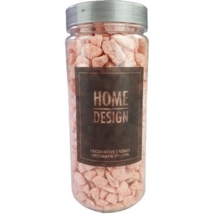 Hobbydecoratieobject - Decoratie stenen - JOY - licht roze Hobbydecoratieobject - Decoratie stenen - JOY - licht roze