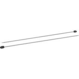 Breinaalden - Grijs - 40cm - 8mm Breinaalden - Grijs - 40cm - 8mm