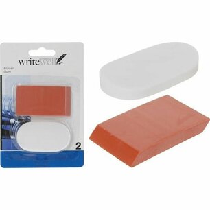Gum - Wit / Rood - Set van 2 Gum - Wit / Rood - Set van 2