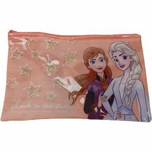 Frozen etui - Roze / Multicolor - PVC - 24 x 15 cm