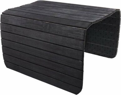 Armleuning dienblad LILLY - Zwart - Bamboe - 44 x 24 cm Armleuning dienblad LILLY - Zwart - Bamboe - 44 x 24 cm
