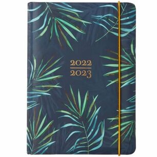 Agenda 2022/2023 jungle look EMANUELA - Groen / Blauw - Karton / Papier - 13 x 18 cm - School - Campus - Kantoor - Back2school Agenda 2022/2023 jungle look EMANUELA - Groen / Blauw - Karton / Papier - 13 x 18 cm - School - Campus - Kantoor - Back2school