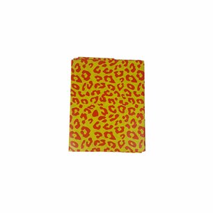 Tafelkleed KAREL met Panter patroon - Geel / Oranje - PVC - 220 x 150 cm - Lente - Tafelkleed - Tafellaken - Laken - Eten - Tafelen Tafelkleed KAREL met Panter patroon - Geel / Oranje - PVC - 220 x 150 cm - Lente - Tafelkleed - Tafellaken - Laken - Eten - Tafelen