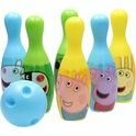 Bowlingset Peppa Pig - Multicolor - Kunststof - 7 Delig - Vanaf 3 jaar - Speelgoed - Cadeau - Peppa Pig - Bowlingset Bowlingset Peppa Pig - Multicolor - Kunststof - 7 Delig - Vanaf 3 jaar - Speelgoed - Cadeau - Peppa Pig - Bowlingset