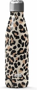 Waterfles OLAY met panter design - Lichtbruin / Zwart - Metaal - 500 ml - Drinkfles - Fles - Waterfles - Sporten - Fitness - Bidon - School - Vaderdag Cadeau - Voor hem - Papa - papadag Waterfles OLAY met panter design - Lichtbruin / Zwart - Metaal - 500 ml - Drinkfles - Fles - Waterfles - Sporten - Fitness - Bidon - School - Vaderdag Cadeau - Voor hem - Papa - papadag