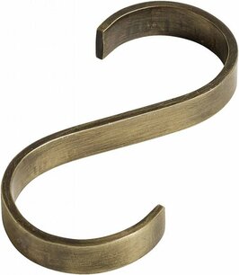 S-haken - Goud - 1,5 cm - Metaal - Ophangen - Haak - Handig - Trendy - 4 stuks S-haken - Goud - 1,5 cm - Metaal - Ophangen - Haak - Handig - Trendy - 4 stuks