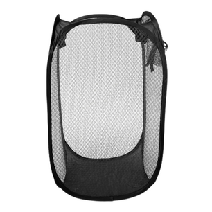 Opvouwbare waszak - Grijs - Polyester - 50 x 30 cm Opvouwbare waszak - Grijs - Polyester - 50 x 30 cm