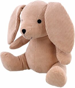Deurstopper KONIJN konijntje - beige / Zwart - Polyester / Nylon - H 23 cm Deurstopper KONIJN konijntje - beige / Zwart - Polyester / Nylon - H 23 cm