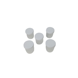 Saus cups - Wit / Transparant - Kunststof - 5 x 5 x 6 cm - 5 Stuks - Storage Jar - Voorraadpotjes - Keuken - Eten - Kruiden - Bakjes - Tupperware - Doosjes Saus cups - Wit / Transparant - Kunststof - 5 x 5 x 6 cm - 5 Stuks - Storage Jar - Voorraadpotjes - Keuken - Eten - Kruiden - Bakjes - Tupperware - Doosjes