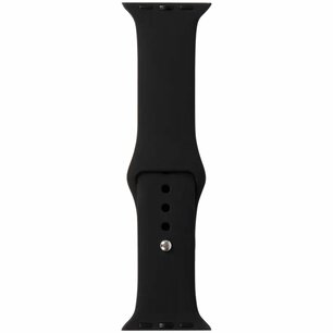 Apple Watch Band - Zwart - silicone - S / M - 130 / 180 mm - Geschikt voor Apple Watch 38 / 40 / 41 mm Apple Watch Band - Zwart - silicone - S / M - 130 / 180 mm - Geschikt voor Apple Watch 38 / 40 / 41 mm