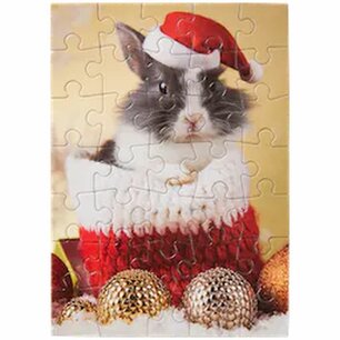 Mini kerstpuzzel - Groen / Multicolor - Karton - 15 x 21 cm - Set van 2 - 35 Stukjes - Assorti - Puzzel - Speelgoed - Cadeau Mini kerstpuzzel - Groen / Multicolor - Karton - 15 x 21 cm - Set van 2 - 35 Stukjes - Assorti - Puzzel - Speelgoed - Cadeau