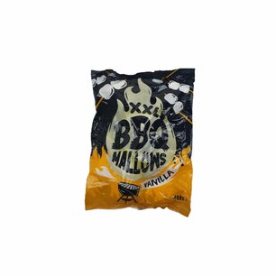 XXL BBQ Halloween Marshmallows - Geel / Zwart / Grijs - 400 gram - Vanille smaak - Barbecue XXL BBQ Halloween Marshmallows - Geel / Zwart / Grijs - 400 gram - Vanille smaak - Barbecue