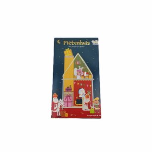 Sinterklaas raamdecoratie pietenhuis - Multicolor - Karton - 17,5 x 11,5 x 30 cm - Sinterklaas - Piet - 5 December - Pakjesavond Sinterklaas raamdecoratie pietenhuis - Multicolor - Karton - 17,5 x 11,5 x 30 cm - Sinterklaas - Piet - 5 December - Pakjesavond