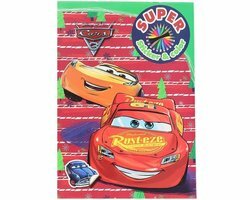 Disney Cars sticker en kleurboek - Kerst - Multicolor - Papier - 21.8 x 26.5 cm Disney Cars sticker en kleurboek - Kerst - Multicolor - Papier - 21.8 x 26.5 cm