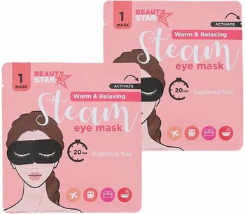 Stoom Oogmasker - Warm en Relax - Set van 2 Stoom Oogmasker - Warm en Relax - Set van 2