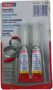 Secondenlijm - 2 stuks - Superglue - 2 x 3 gram - Rood / Wit Secondenlijm - 2 stuks - Superglue - 2 x 3 gram - Rood / Wit