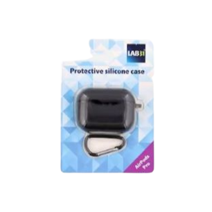 AirPods case voor Airpods Pro - Zwart - Siliconen - Opbergcase - Oortjes hoes met haakje - Hoesje - Oordopjes AirPods case voor Airpods Pro - Zwart - Siliconen - Opbergcase - Oortjes hoes met haakje - Hoesje - Oordopjes