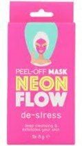 Gezichtsmasker Neon Flow - Roze en Groen - Peel-off Gezichtsmasker Neon Flow - Roze en Groen - Peel-off