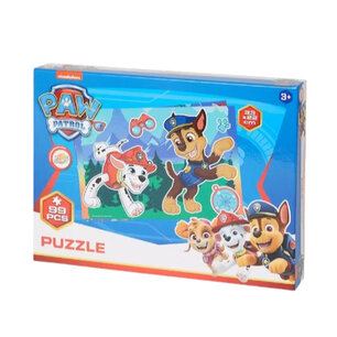 PAW Patrol puzzel - Rood / Blauw - 99 stukjes - vanaf 3 jaar - Speelgoed - Cadeau - Disney - Kerstcadeau PAW Patrol puzzel - Rood / Blauw - 99 stukjes - vanaf 3 jaar - Speelgoed - Cadeau - Disney - Kerstcadeau