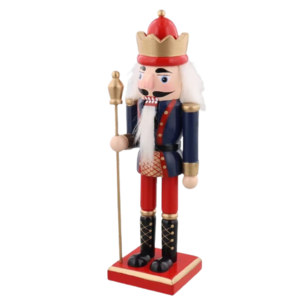 Kersthanger Notenkraker - Rood / Zwart / Goud - Hout - 3.5 x 3.5 x 13 cm - Set van 2 - Assorti - Kerstdecoratie - Kerstpopetjes Kersthanger Notenkraker - Rood / Zwart / Goud - Hout - 3.5 x 3.5 x 13 cm - Set van 2 - Assorti - Kerstdecoratie - Kerstpopetjes