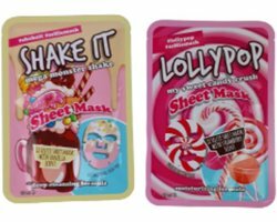 Shake It Gezichtsmasker Vanille en Aardbei - Multicolor - Kunststof / Masker - 25 ml - Set van 2 Shake It Gezichtsmasker Vanille en Aardbei - Multicolor - Kunststof / Masker - 25 ml - Set van 2